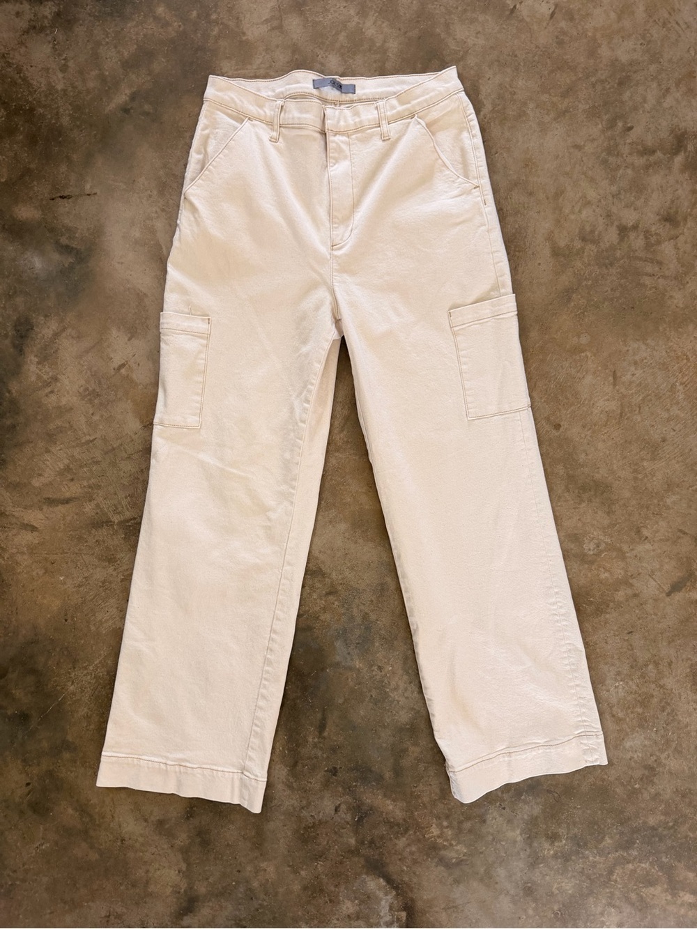 Joe’s Jeans Wide Leg Cargo Pants Utility Pocket Size 32